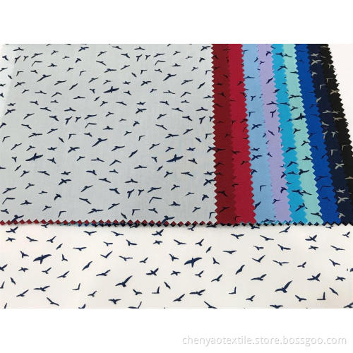 Polyester Cotton Stretch Plain Bedruckter Stoff